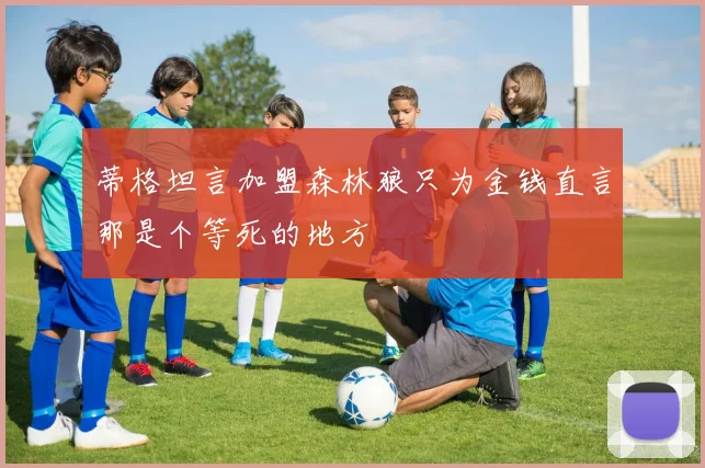 蒂格坦言加盟森林狼只为金钱直言那是个等死的地方